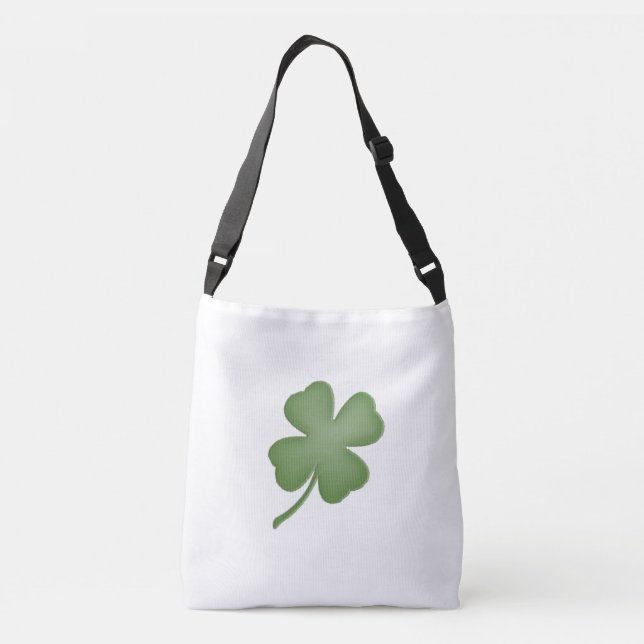 Four Leaf Clover Crossbody Bag (Back)