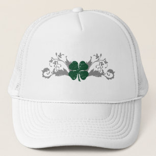 four leaf clover : hi-fi : trucker hat