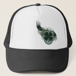 four leaf clover : hi-fi : trucker hat