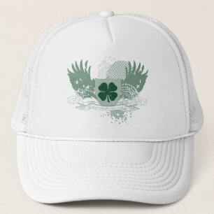 four leaf clover : hi-fi : trucker hat