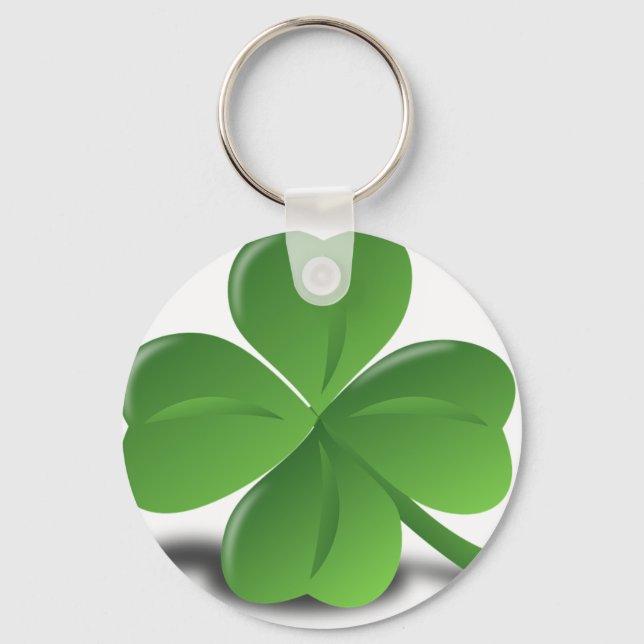 FOUR LEAF CLOVER KEY RING (Front)