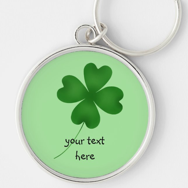 Four leaf clover key ring (Front)