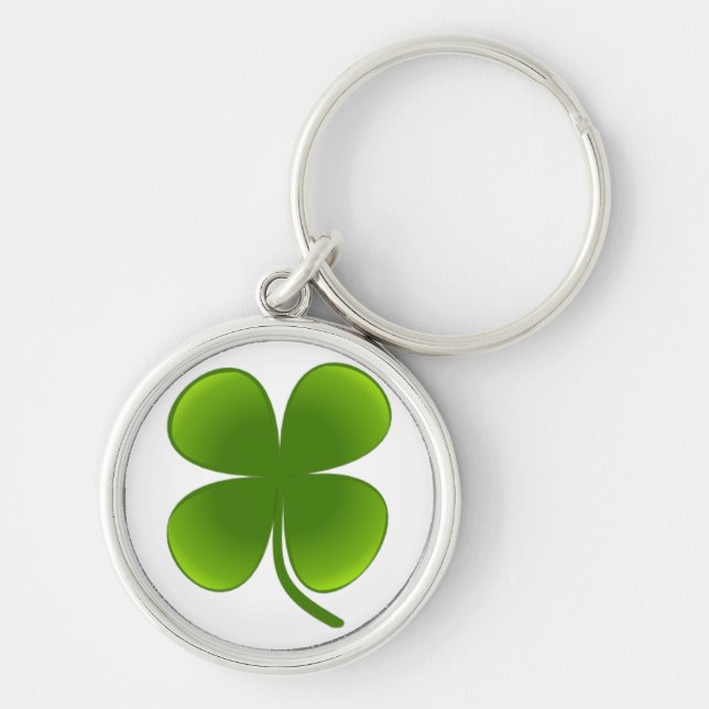 Four-Leaf Clover -  Keychain (Front)