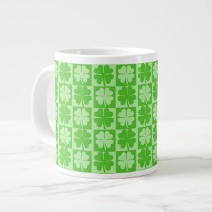 Four-Leaf Clover Large Coffee Mug