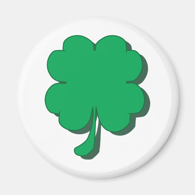 Four-Leaf-Clover Magnet (Front)