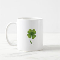 four-leaf clover mug