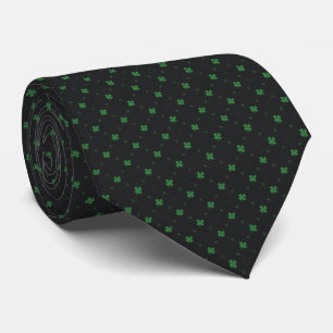 Four Leaf Clover Neck Tie