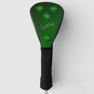 Four Leaf Clover Personal Golf Head Cover