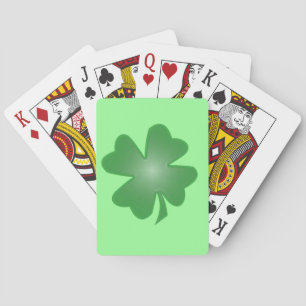 Four Leaf Clover Playing Cards