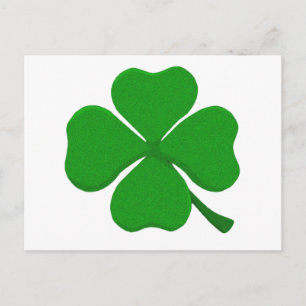 Four Leaf Clover Postcard
