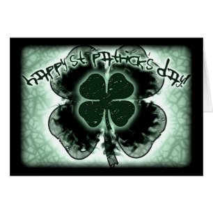 four leaf clover. smoked.