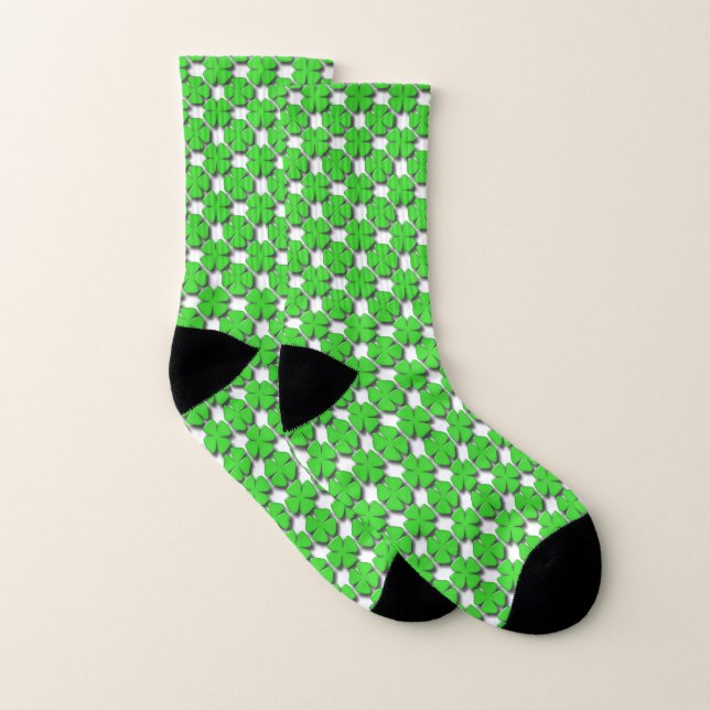 Four Leaf Clover Socks (Pair)