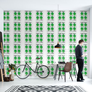 Four Leaf Clover St Patricks Day Four Leaf Clover Wallpaper
