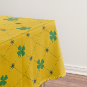 Four Leaf Clover Tablecloth