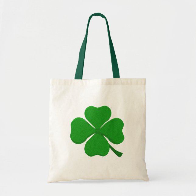 Four Leaf Clover Tote Bag (Front)