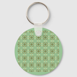 Four-Leaf Clovers Key Ring