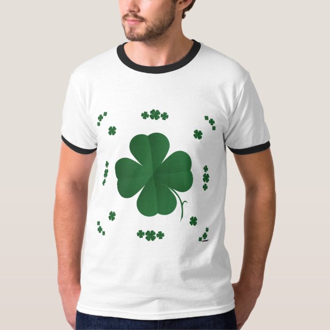 Four Leaf Clovers T-Shirt (Front)