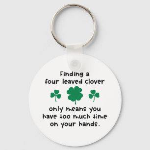 Four Leaved Clover Key Ring