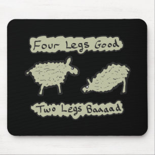Four Legs Good Mouse Mat