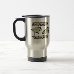 Four Legs Good Travel Mug