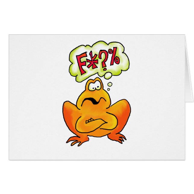 Four-lettered Frog (Front Horizontal)