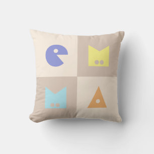 Four letters new baby birth girl name nursery cushion