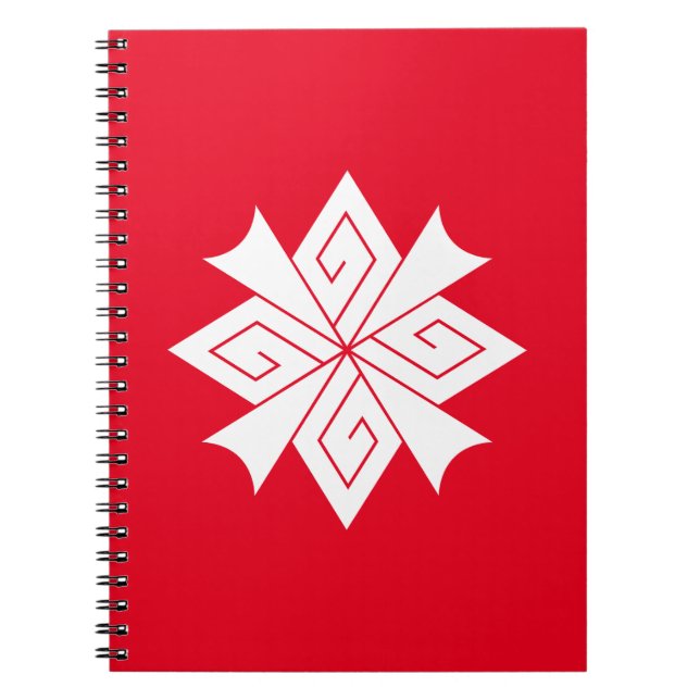 Four lightning bolts with thunderclaps notebook (Front)
