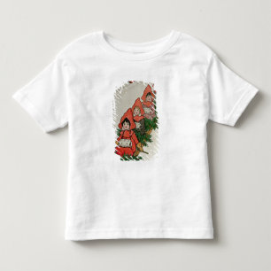 Four Little Girls on a Sledge Toddler T-Shirt