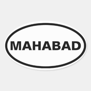 FOUR Mahabad Oval Sticker