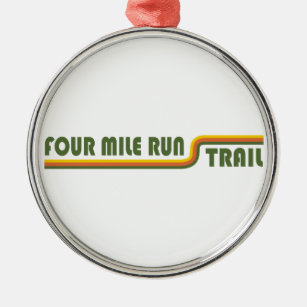 Four Mile Run Trail Metal Tree Decoration