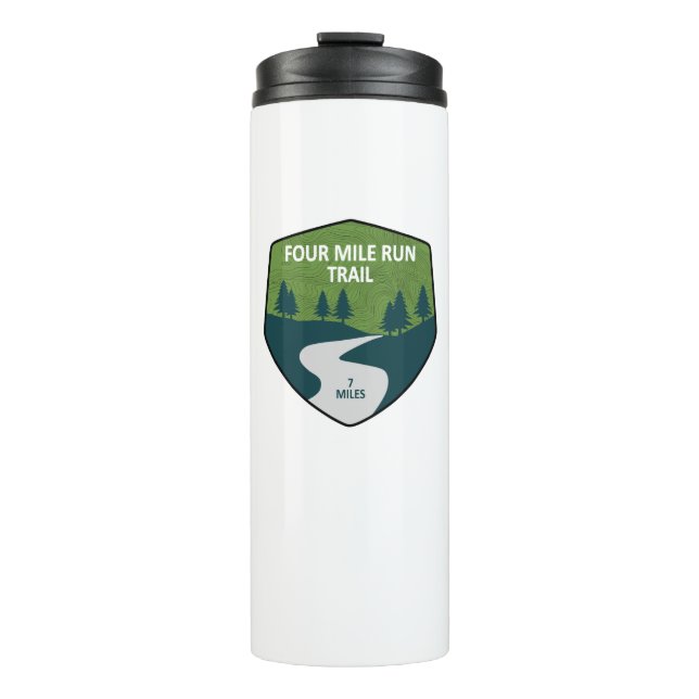 Four Mile Run Trail Thermal Tumbler (Front)