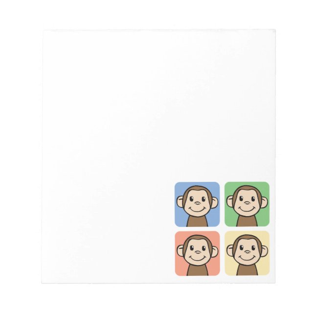 Four Monkeys Notepad (Front)
