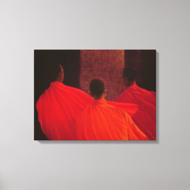 Four Monks Canvas Print (Front)
