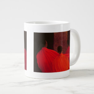 Four Monks Large Coffee Mug