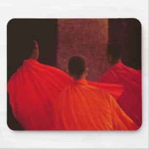 Four Monks Mouse Mat