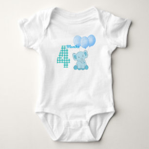 Four months  baby bodysuit
