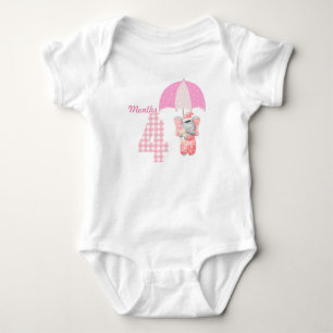 Four months  baby bodysuit