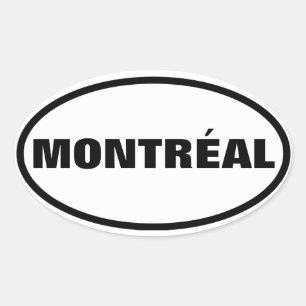 FOUR Montréal Oval Sticker