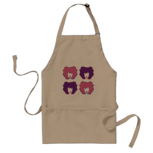 FOUR MOODS in PINK and PURPLE Standard Apron