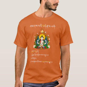 Four Noble Truths Buddha Teachings In Tibetan T-Shirt