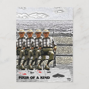 Four of a Kind Postcard