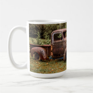 Four Old Trucks Coffee Mug