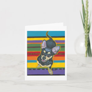 Four on the Floor on a Serape Card