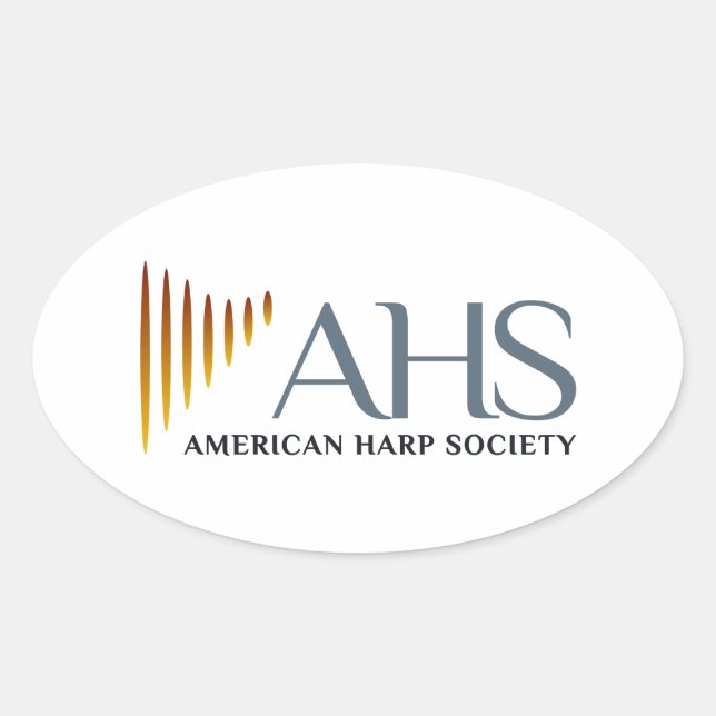 Four Oval AHS Stickers (Front)