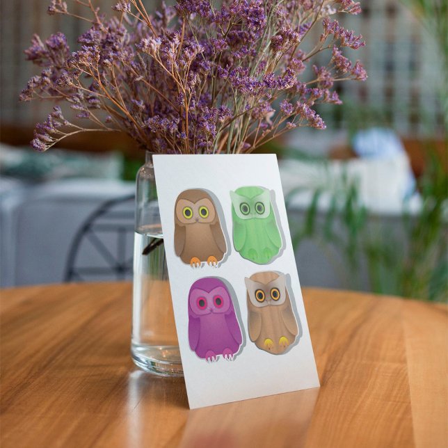 Four Owls Invitations (Creator Uploaded)