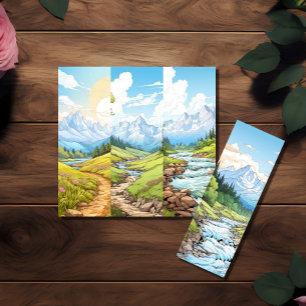 Four Pack Landscape Bookmarks (to re-sell?)  Invitation