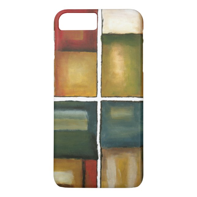 Four Panelled Painting by Jennifer Goldberger Case-Mate iPhone Case (Back)