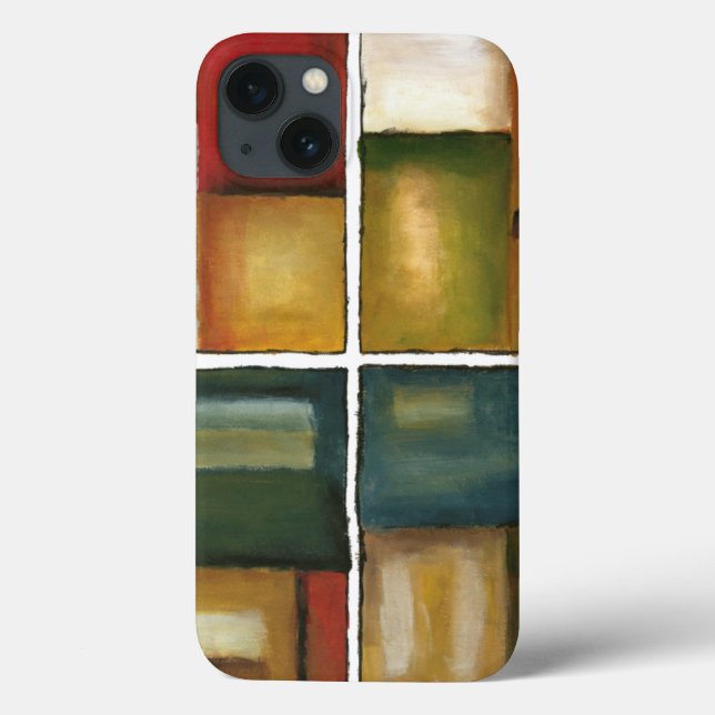 Four Panelled Painting by Jennifer Goldberger Case-Mate iPhone Case (Back)
