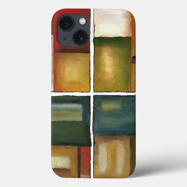 Four Panelled Painting by Jennifer Goldberger Case-Mate iPhone Case (Back)