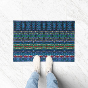 Four Part Harmony Translucent Alternating Shapes  Doormat